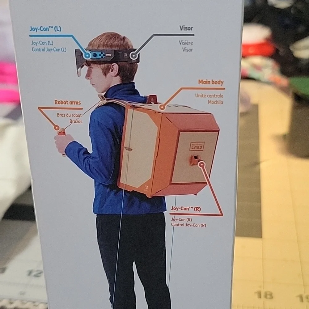 Nintendo Labo Robot Kit - Blue and Orange‎